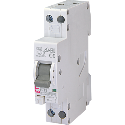 Residual and overcurrent protection RCBO and accessories KZS
