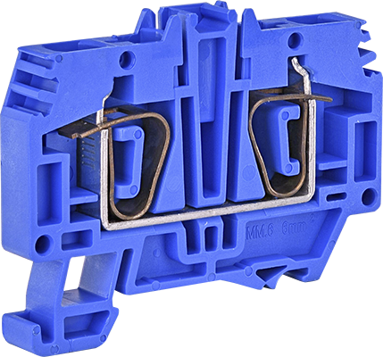 Line-up terminals for TH35 ETICONNECT