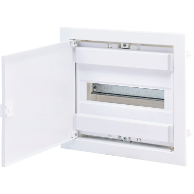 Flush-mounted plastic boards IP40 with metal door