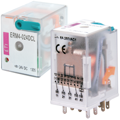 Plug-in ERM relays