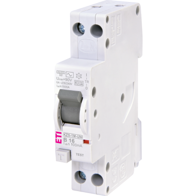 Residual and overcurrent protection RCBO