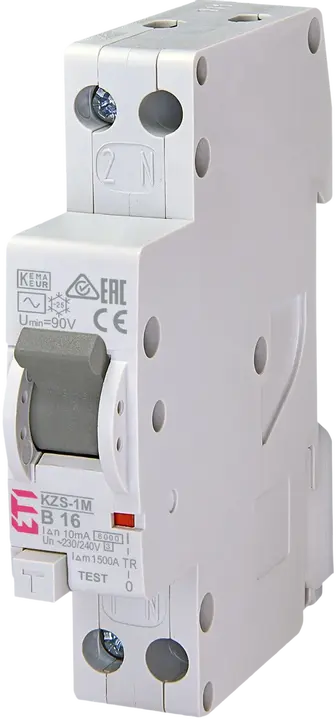 Image of *KZS-1M 1p+N AC B16/0.01 6kA