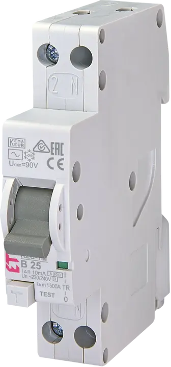 Image of *KZS-1M 1p+N AC B25/0.01 6kA