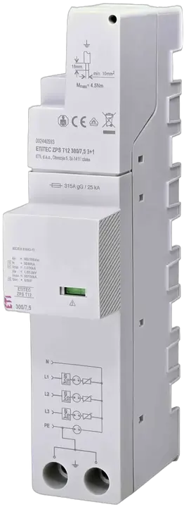 Image of ETITEC ZPS T12 300/7,5 3+1 RC