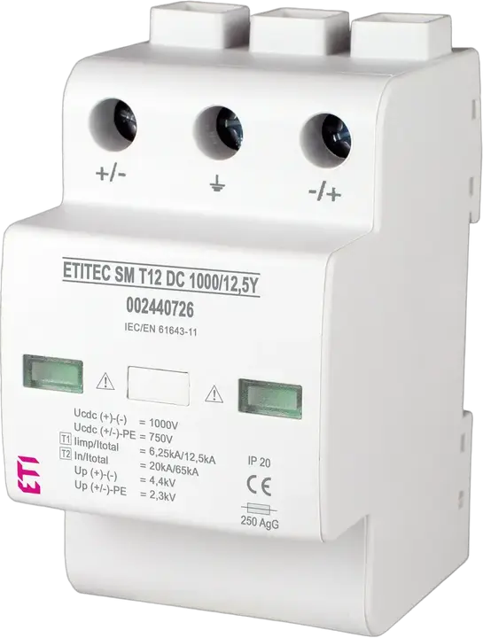 Image of ETITEC SM T12 DC 1000/12,5 Y