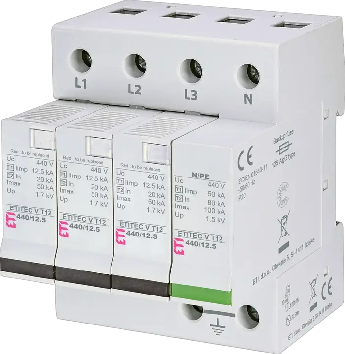 Image of ETITEC V T12 440/12,5 4+0 RC