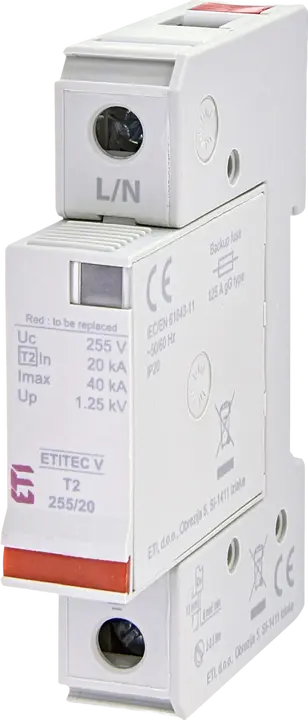 Image of *ETITEC V 2T2 255/20 3+1 RC