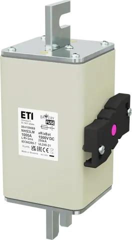 NHS3LM aR/aBat 1000A/1500VDCAL