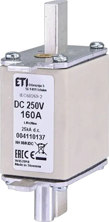 Image of NH00/K 200A/250V DC