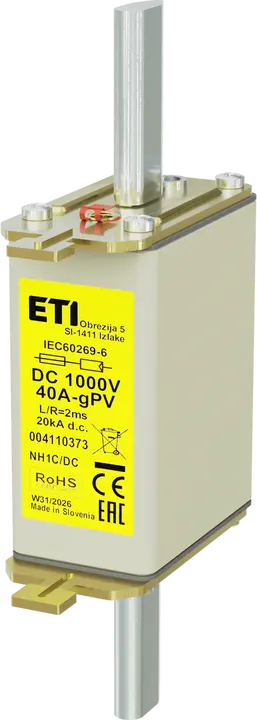 Image of NH1C gPV 40A/1000V DC