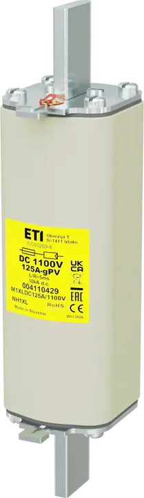 Image of NH1XL gPV 125A/1100V DC
