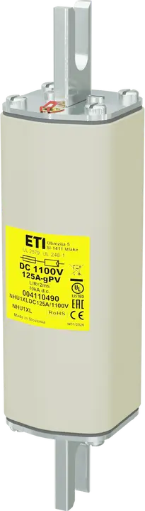 Image of NHU1XL gPV 125A/1100V DC UL