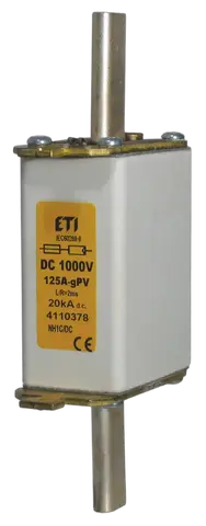 NH1C gR 160A/1000V DC