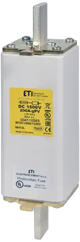 NH1XL gPV 100A/1500V DC UL