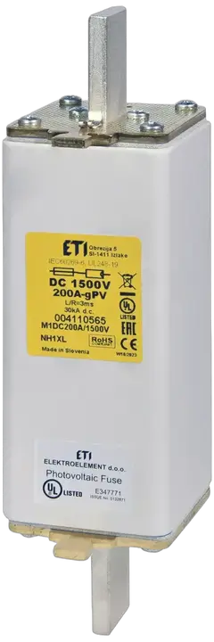 Image of NH1XL gPV 50A/1500V DC UL