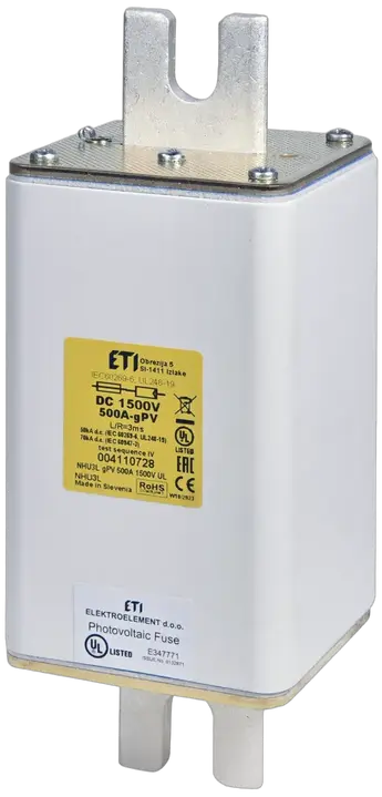 Image of NHU3L gPV 450A/1500V DC UL