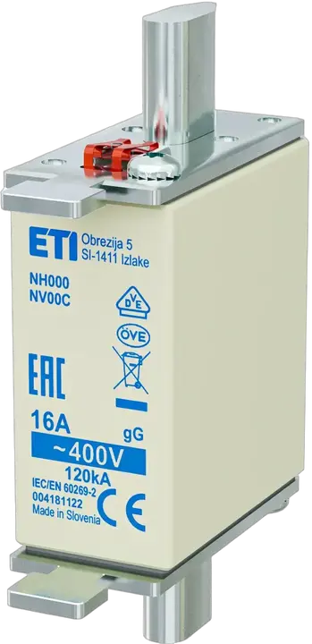 Image of NH000 gG 16A/400V korr.
