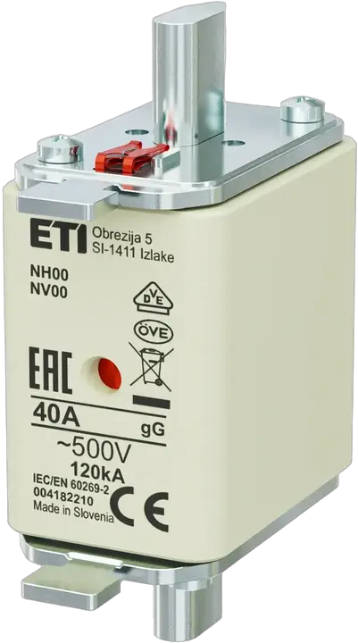 Image of NH00 gG 40A/500V