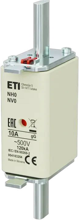 Image of NH0 gG 10A/500V