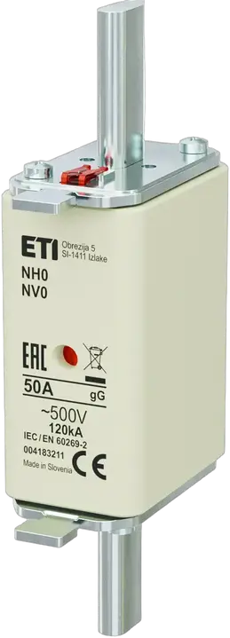 Image of NH0 gG 50A/500V
