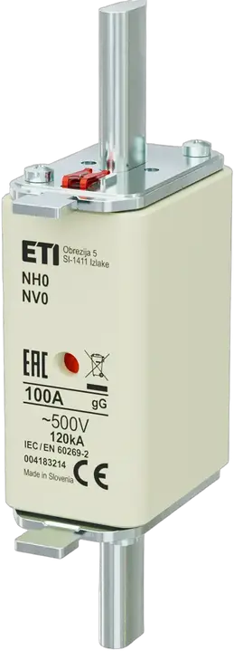 Image of NH0 gG 100A/500V