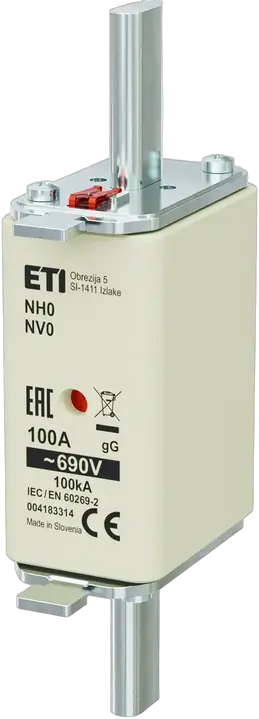 Image of NH0 gG 100A/690V