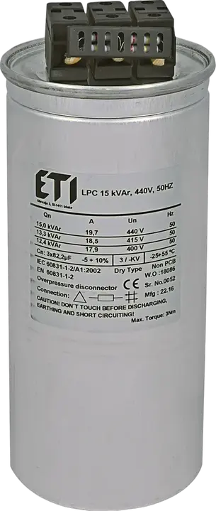 Image of LPC 15 kVAr, 440V, 50Hz
