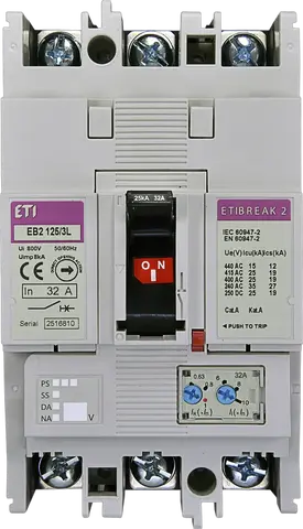 Image of EB2 125/3L 32A 3p
