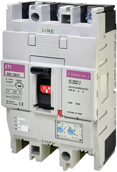 Image of EB2 125/3V 20A 3p 1100V