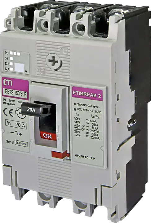 Image of EB2S 160/3LF 20A 3p