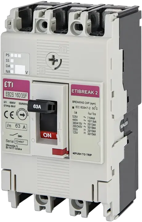 Image of EB2S 160/3SF 63A 3p