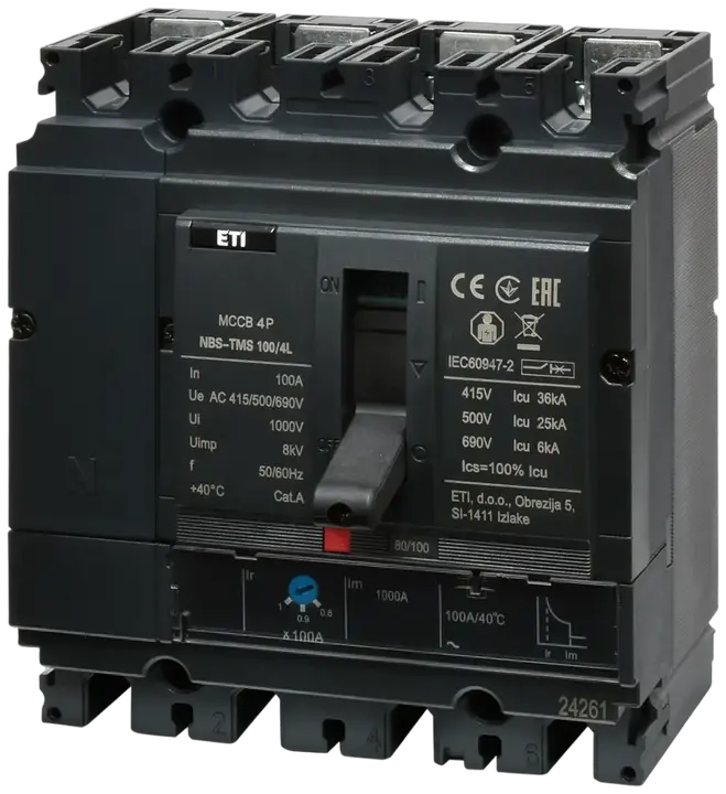 Image of NBS-TMS 100/4L  50A 4P