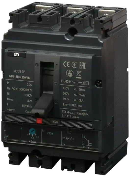 Image of NBS-TMS 100/3S  20A 3P