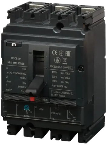 Image of NBS-TMS 100/3S  20A 3P