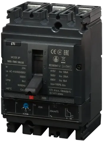 Image of NBS-TMS 100/3S  25A 3P