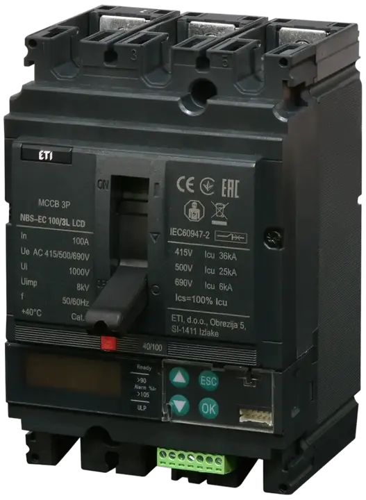 Image of NBS-EC 100/3L LCD 100A 3P