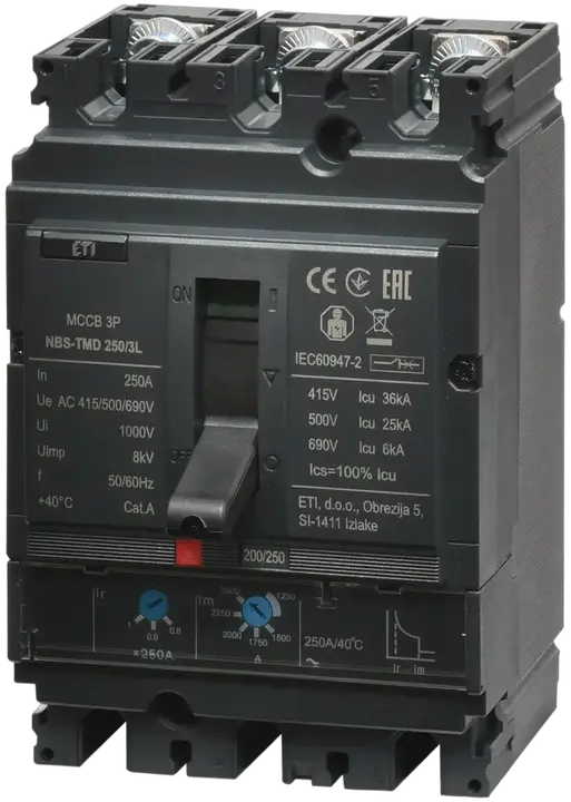 Image of NBS-TMD 250/3L 250A 3P