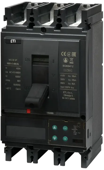 Image of NBS-E 400/3L LCD 400A 3P