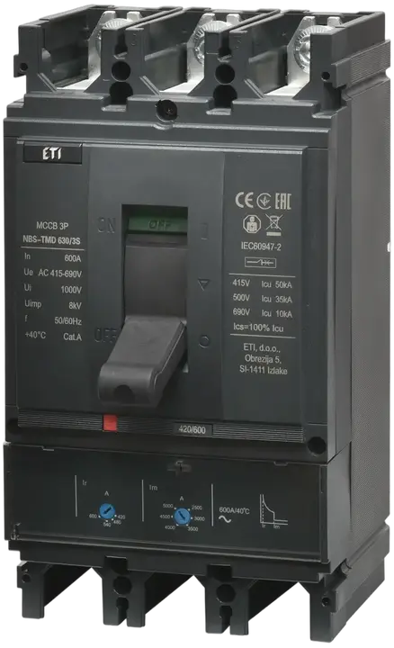 Image of NBS-TMD 630/3S 600A 3P