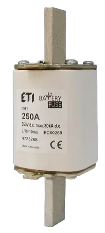 NH1 gBat 125A/550V DC
